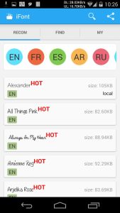 Screenshot iFont (Expert of Fonts) Mod APK