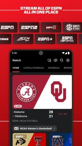 Screenshot ESPN Mod APK