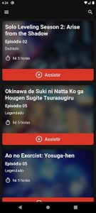 Screenshot Animes Seek – Online TV Mod APK
