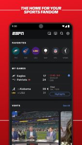 Screenshot ESPN Mod APK