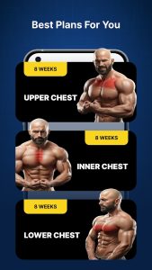 Screenshot Chest Workout Plan Mod APK