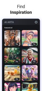 Screenshot ARTA: AI Art & Photo Generator Mod APK