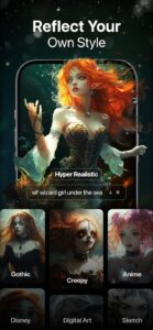 Screenshot Wonder – AI Art Generator Mod APK