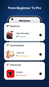 Screenshot Arms & Shoulders Home Workout Mod APK