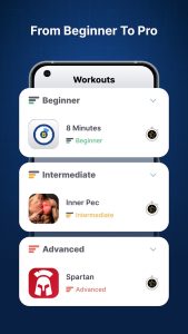 Screenshot Chest Workout Plan Mod APK