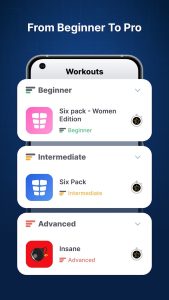 Screenshot Abs Workout – Daily Fitness Mod APK