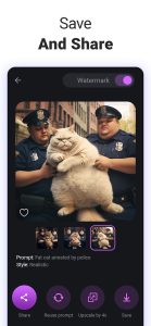 Screenshot ARTA: AI Art & Photo Generator Mod APK