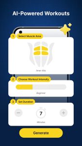 Screenshot Abs Workout – Daily Fitness Mod APK