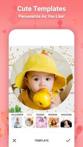 Screenshot Fotomelon: Baby Photo Editor Mod APK