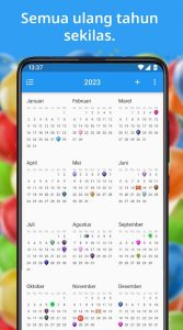 Screenshot Birthday Calendar Mod APK
