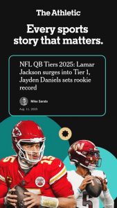 Screenshot The Athletic: All Sports News Mod APK