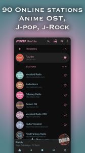 Screenshot Anime Music Radio J-pop J-rock Mod APK