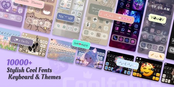 Screenshot Cool Fonts – Keyboard & Themes Mod APK