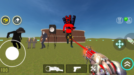 Screenshot Nextbots In Playground Mod APK