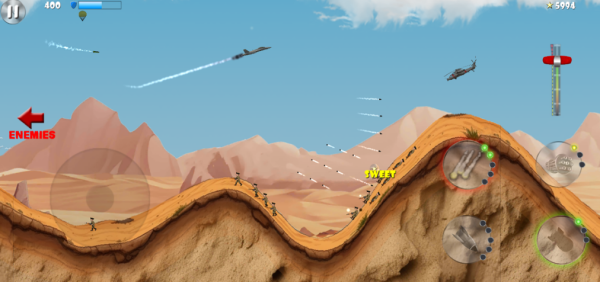 Screenshot Carpet Bombing 3 Mod APK