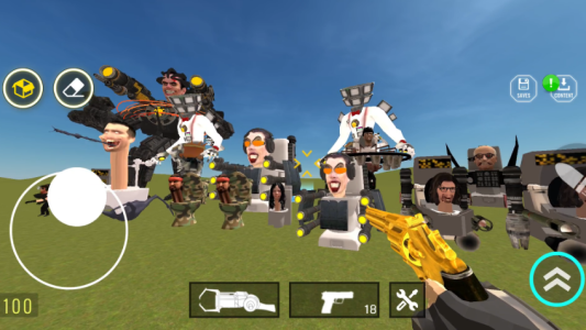 Screenshot Nextbots In Playground Mod APK