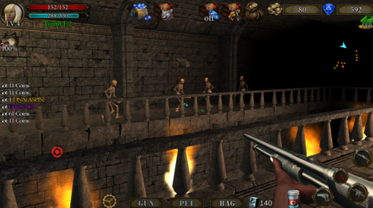 Screenshot Dungeon Shooter : Dark Temple Mod APK