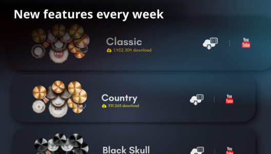 Screenshot Classic Drum: play drums Mod APK