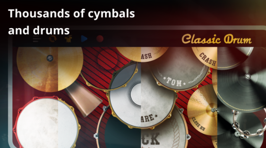 Screenshot Classic Drum: play drums Mod APK