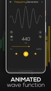 Screenshot Frequency Sound Generator Mod APK