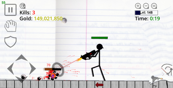 Screenshot Stickman Physics Battle Arena Mod APK