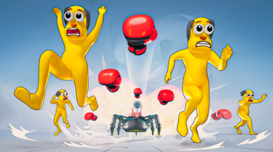 Screenshot Annoying Uncle Punch Game Mod APK