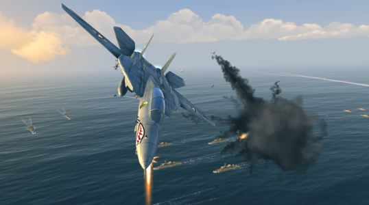 Screenshot Warplanes: Task Force Mod APK