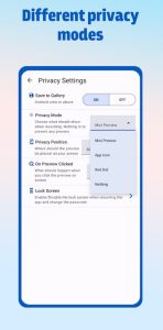 Screenshot XSCamera: Record Privately Mod APK