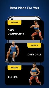 Screenshot Legs Workout – 4 Week Program Mod APK