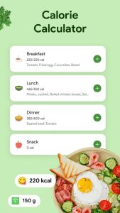 Screenshot Calora: AI Calorie Counter Mod APK