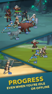 Screenshot Idle Bounty Adventures Mod APK