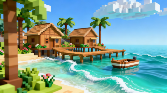 Screenshot Town Building Life Simulator Mod APK
