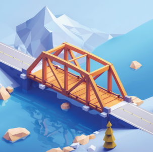 Download PolyBridge Construction Mod Apk v1.1.5 (Unlock All Levels) Latest 2026