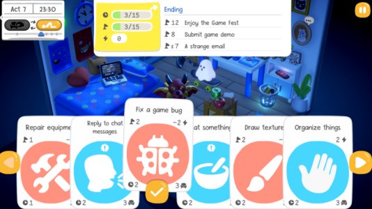 Screenshot Exhausted Man Mod APK