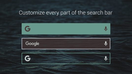 Screenshot Custom Search Bar Widget CSBW Mod APK