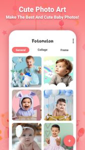 Screenshot Fotomelon: Baby Photo Editor Mod APK