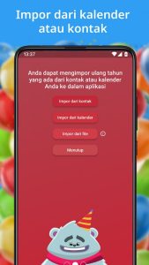 Screenshot Birthday Calendar Mod APK