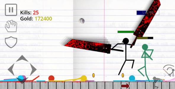 Screenshot Stickman Physics Battle Arena Mod APK