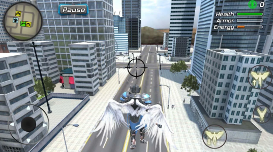 Screenshot Crime Angel Superhero Vegas Mod APK