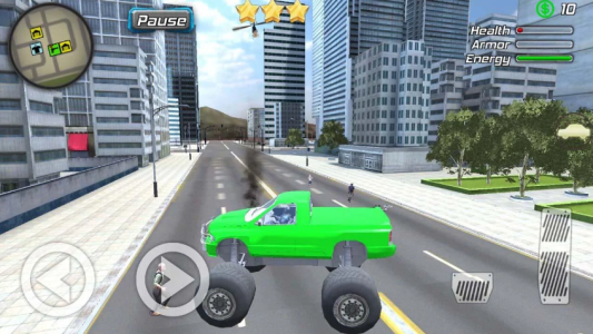 Screenshot Crime Angel Superhero Vegas Mod APK