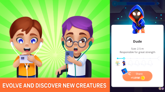 Screenshot Human Evolution Clicker Mod APK