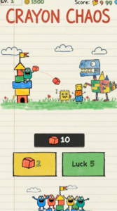 Screenshot Crayonz : Lucky Defense Game Mod APK