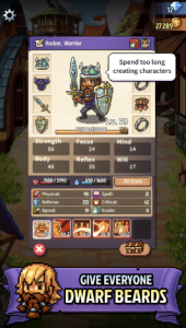 Screenshot Knights of Pen and Paper 3 Mod APK