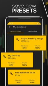 Screenshot Frequency Sound Generator Mod APK