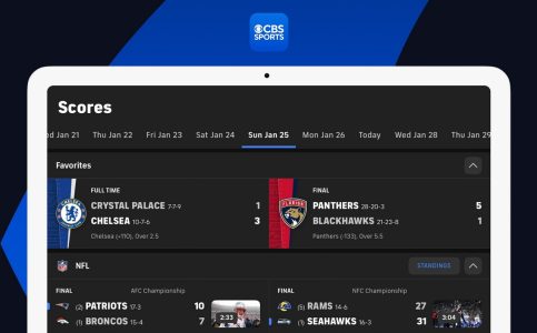 Screenshot CBS Sports App: Scores & News Mod APK