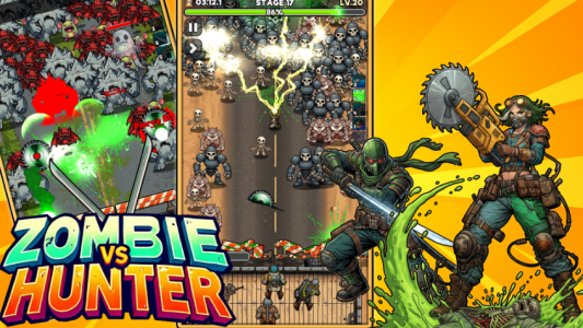 Screenshot Zombie vs Hunter Mod APK