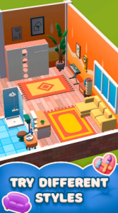 Screenshot House Decor Unpacking Makeover Mod APK