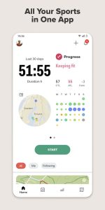 Screenshot Sports Tracker: Run Bike Hike Mod APK