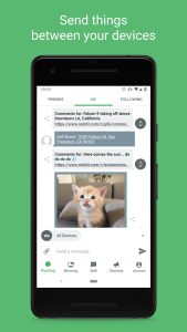 Screenshot Pushbullet: SMS on PC and more Mod APK