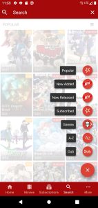 Screenshot Animo Fanz – Anime Library Mod APK